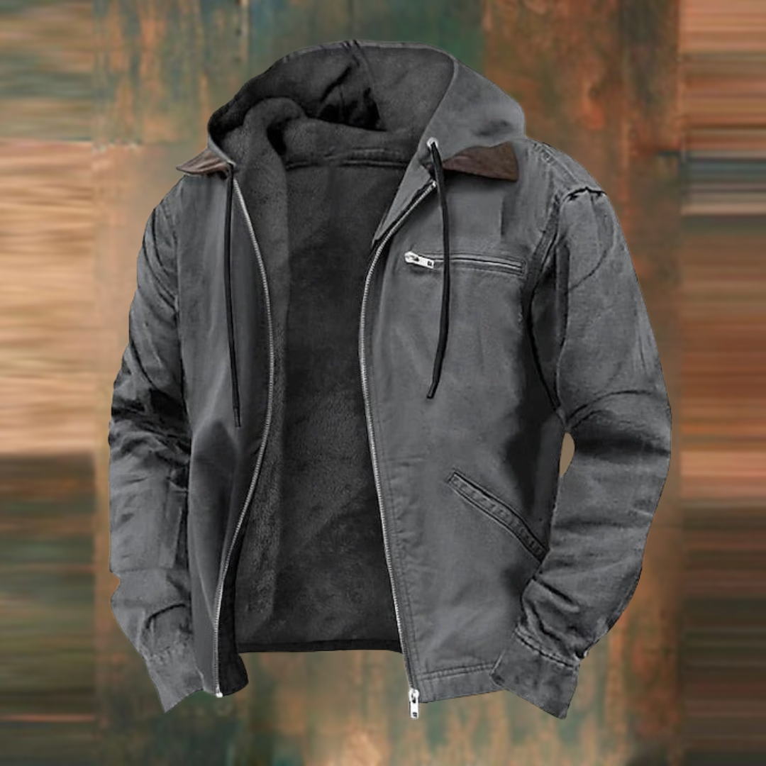 Men's Hooded Winter Jacket Modern Outdoor Jacket