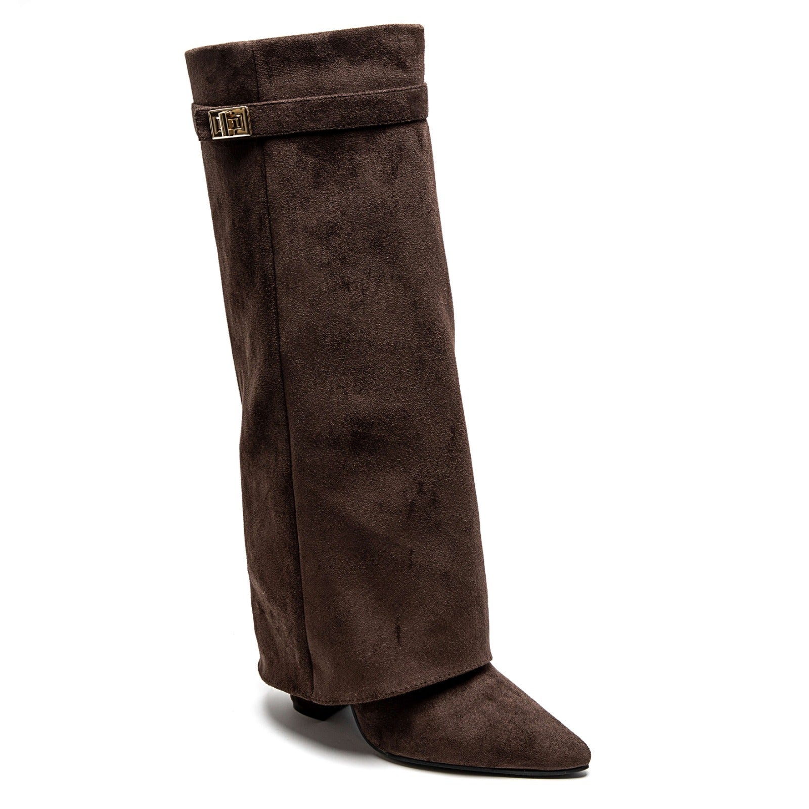 Stylish Women's Block Heel High Heels PU Leather - Perfect for Any Occasion