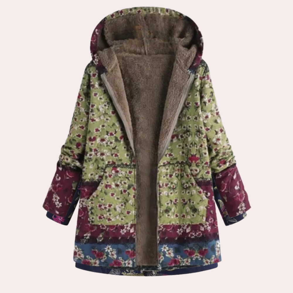 Women's Green Soft and Warm Jacket