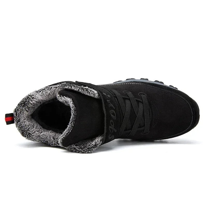 Men's Waterproof Winter Ankle Boots - Durable, Insulated Footwear for Cold Weather