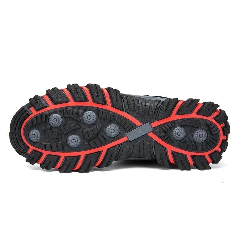 Men's Waterproof Winter Ankle Boots - Durable, Insulated Footwear for Cold Weather