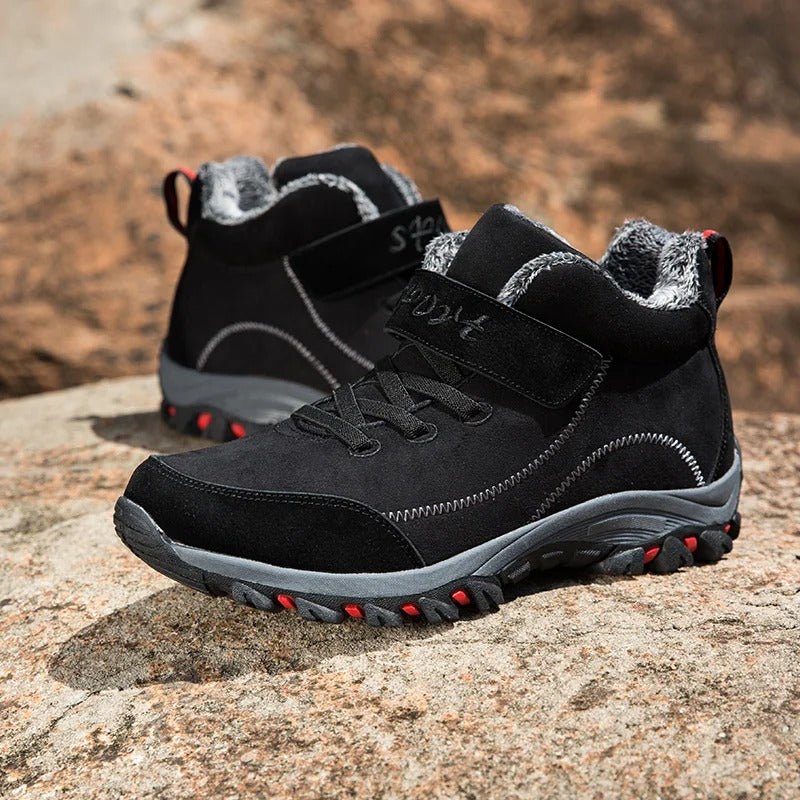 Men's Waterproof Winter Ankle Boots - Durable, Insulated Footwear for Cold Weather